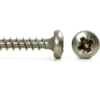 Vrut Vrut do dřeva nerez A2, půlkulatá hlava - 6.0x90