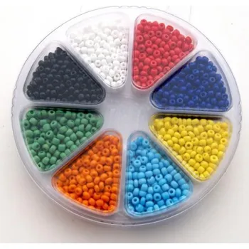 Set korálků 1 - sklo 8 barev