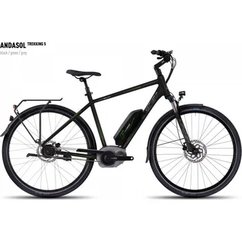 Elektrokolo Recenze Ghost Andasol Trekking 5 černé/zelené/šedé 2016