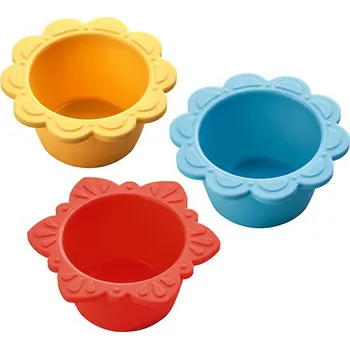 Hra na zahradu Haba Silikonové formičky na muffiny květiny