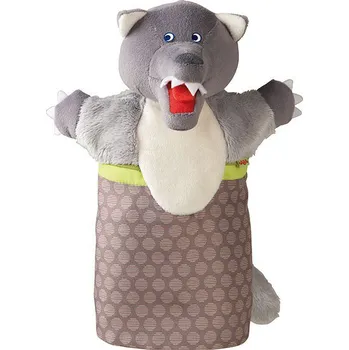 loutka Haba Maňásek / loutka na ruku vlk