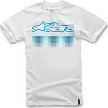 Pánské tričko Alpinestars Pánské bílé tričko UNIFLOW TEE Alpinestars krátké 1017-72005 20 - S