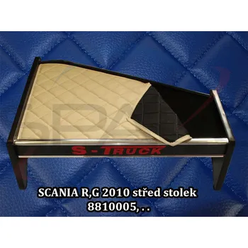 Autopotah Potah koženka střed stolek (5) SCA R/G modrý