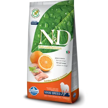 Krmivo pro psa N&D Grain Free Dog Adult Maxi Fish/Orange
