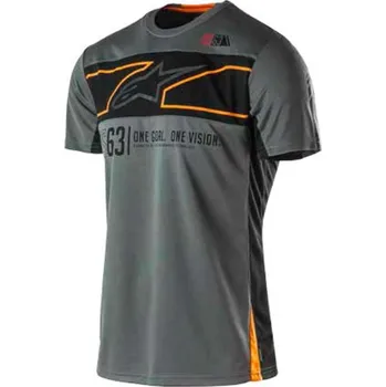 Pánské tričko Alpinestars Pánské prémiové šedé tričko RECOVERY SS TEE Alpinestars krátké 1035-42006 18 - S