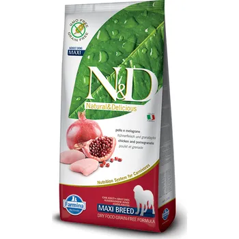 Krmivo pro psa N&D Grain Free Dog Adult Maxi Chicken/Pomegranate