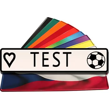 Jmenovka na stůl Jmenovka bílá