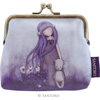 Peněženka na klip - Dear Alice od firmy SANTORO London Gorjuss (Gorjuss 4" Clasp Purse - Dear Alice)