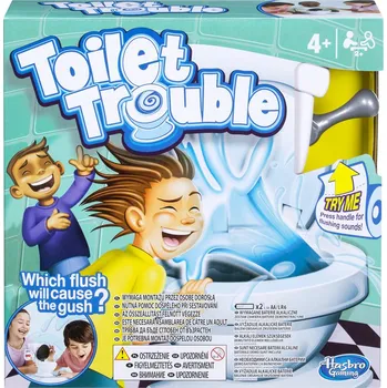 Hasbro Toilet Trouble Desková hra Hasbro Toilet Trouble
