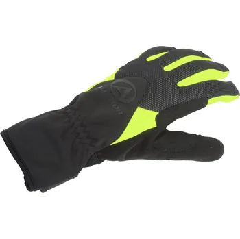 Cyklistické rukavice Author Windster X5 černé/žluté