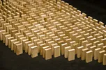DABO Dřevěné domino v tubě 830 ks