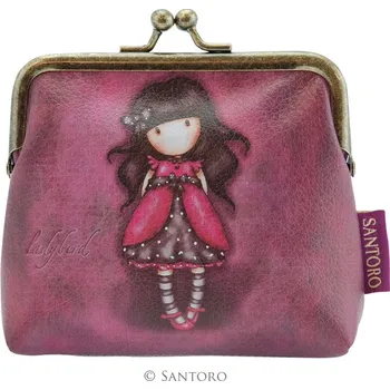 Peněženka na klip - Ladybird od firmy SANTORO London Gorjuss (Gorjuss 4" Clasp Purse - Ladybird)