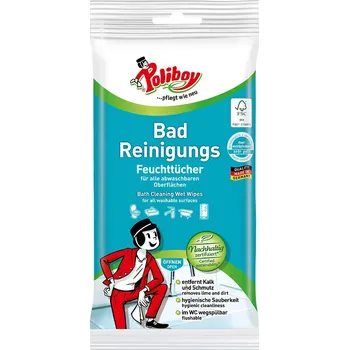 Poliboy Vlhčené čisticí utěrky do koupelny 32 ks
