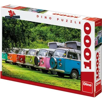 Puzzle Dino Sraz Veteránů 1000 dílků