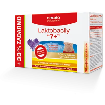 Cemio Laktobacily "7+" 30 + 10 cps.