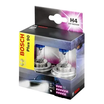 Autožárovka H4 PLUS 90 Bosch 2ks