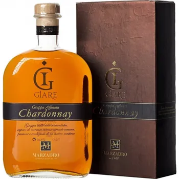 Pálenka Marzadro Le Giare Grappa Affinata Chardonnay 45% 0,7 l