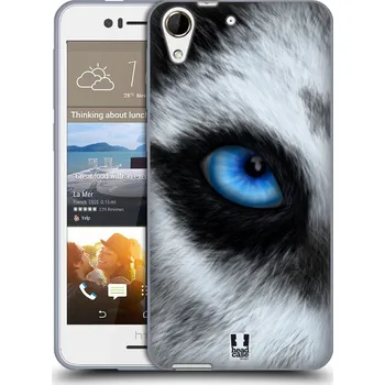 Pouzdro na mobilní telefon HEAD CASE silikonový obal na mobil HTC Desire 728 / HTC Desire 728G DUAL SIM vzor pohled zvířete oko pes husky (Pouzdro gelové HEAD CASE na mobil HTC Desire 728 / HTC Desire 728G DUAL SIM vzor pohled zvířete oko husky)
