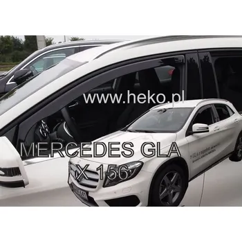 Plexi ofuk oken HEKO Ofuky oken - Mercedes GLA X156 5D r.v. 2014, přední