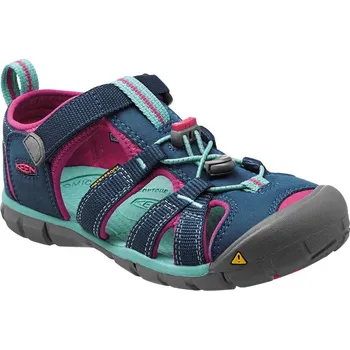 Dívčí sandály Keen Seacamp II CNX Poseidon/Very Berry