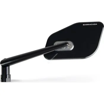 Zrcátko pro motocykl Zrcátka Skin-Z B-Lux Barracuda - černá - homologovaná