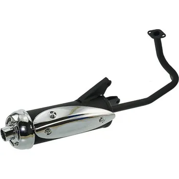 Výfuk pro motocykl výfuk bez vývodu EGR ventilu 139QMB/QMA (GY6 50) 4T - 10" kola