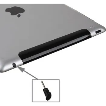 Záslepka proti prachu do Jack konektoru pro iPad 2 / 3 / 4 - černá