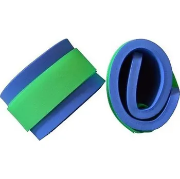 Nafukovací rukávky DENA Nadlehčovací rukávky - modré (zelený zip neon)