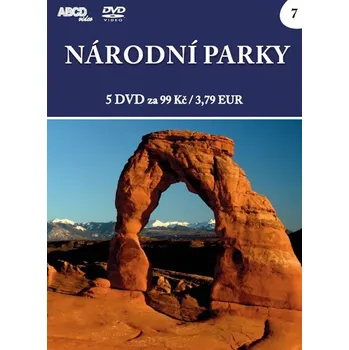 DVD film Národní parky - 5 DVD