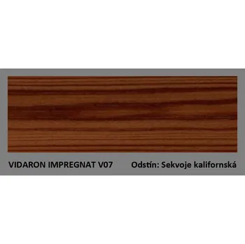 Olej na dřevo Vidaron Impregnat ochranná impregnační lazura na dřevo V07 Sekvoj kalifornská 4,5l