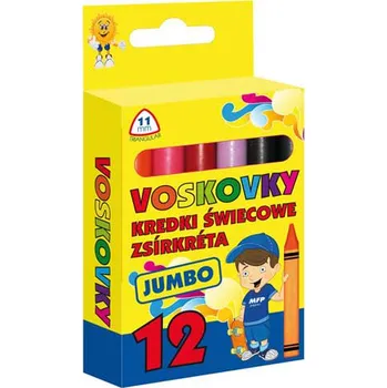 MFP Jumbo voskovky trojhranné 12 barev