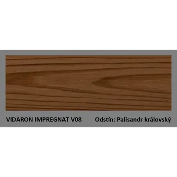 Olej na dřevo Sniezka VIDARON IMPREGNAT slabovrstvá lazura na dřevo (2,5L) odstín: V08 - Palisandr královský