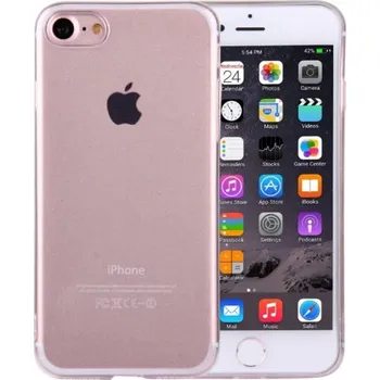 Ultratenký 0,5 mm světlý silikonový kryt pro Apple iPhone SE (2020/2022) / 8 / 7 - průhledný