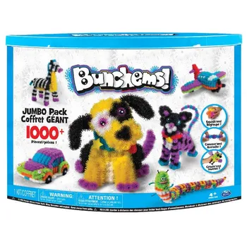 kreativní sada Recenze Spin Master Bunchems Jumbo 1000 ks