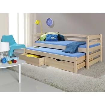 Nábytek MebloBed Rozkládací postel Martin s úložným prostorem 70x160 cm