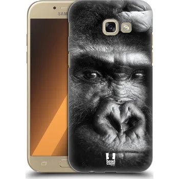 Pouzdro na mobilní telefon HEAD CASE silikonový obal na mobil Samsung Galaxy A5 (2017) vzor Divočina, Divoký život a zvířata foto GORILA TVÁŘ (Pouzdro gelové HEAD CASE na mobil Samsung Galaxy A5 (2017) vzor Divočina, Divoký život a zvířata foto GORILA TVÁŘ)