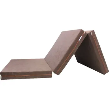 Matrace e-matrace.com Skládací matrace pro hosty hnědá 10 cm 80x195 cm