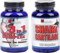 Mega Pro 3 in 1 Joint Complex  130 tbl. + Shark Cartilage 100 cps.