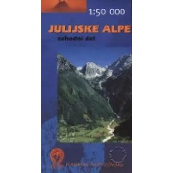 M julijske alpe-západ 1:50 000 - slovinsko