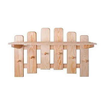 Věšák Drewmax WS131 dřevěný věšák masiv borovice