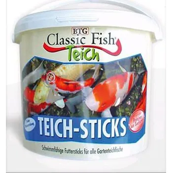 Krmivo pro rybičky Classic Fish Teich-Sticks - 5l (vědro)