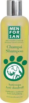 Kosmetika pro psa Menforsan přírodní šampon proti lupům s citronem 300 ml