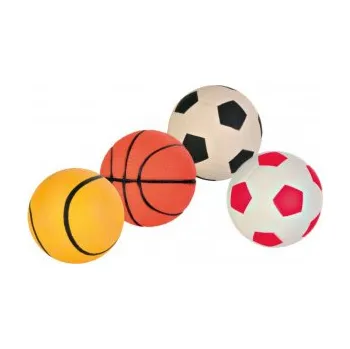 Hračka pro psa Míč mechová guma plovoucí 70mm