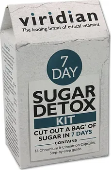 Přírodní produkt Viridian 7 Day Sugar Detox 14 cps.