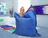 Beanbag Perfect sedací vak 179 x 140 cm, dark blue