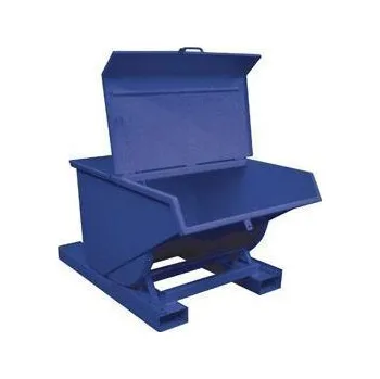 Odpadkový koš Sklopné víko (pro objem 600 litrů)