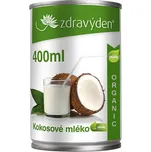 Zdravý den Kokosové mléko bio 400 ml