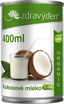 Rostlinné mléko Zdravý den Kokosové mléko bio 400 ml