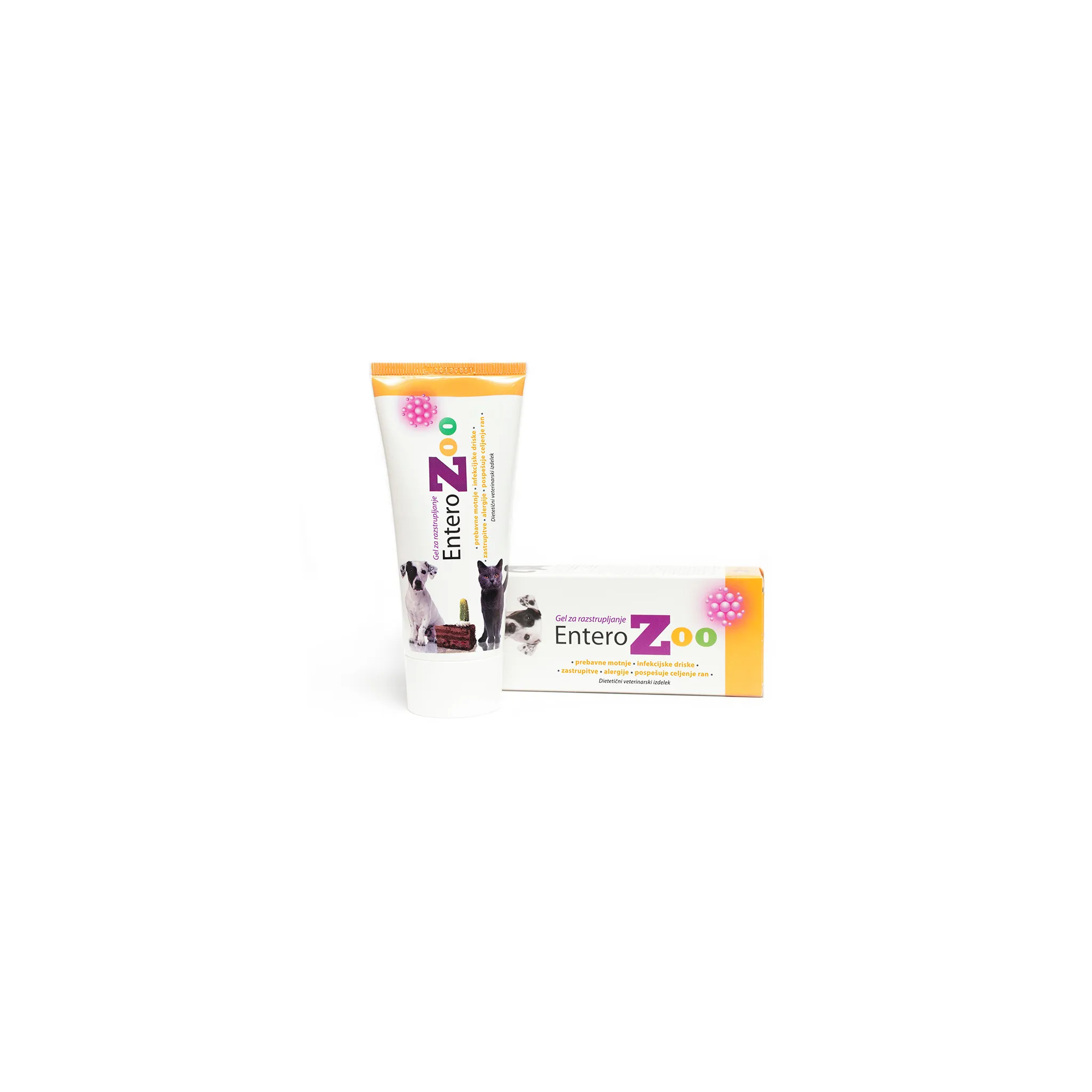 Fotografie 2 - Lék pro psa a kočku EnteroZOO Detoxikační gel 100 g