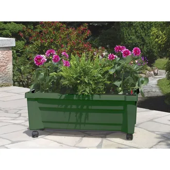 Truhlík KHW Kunststoff Truhlík se zavlažováním 42l Barva: Zelená